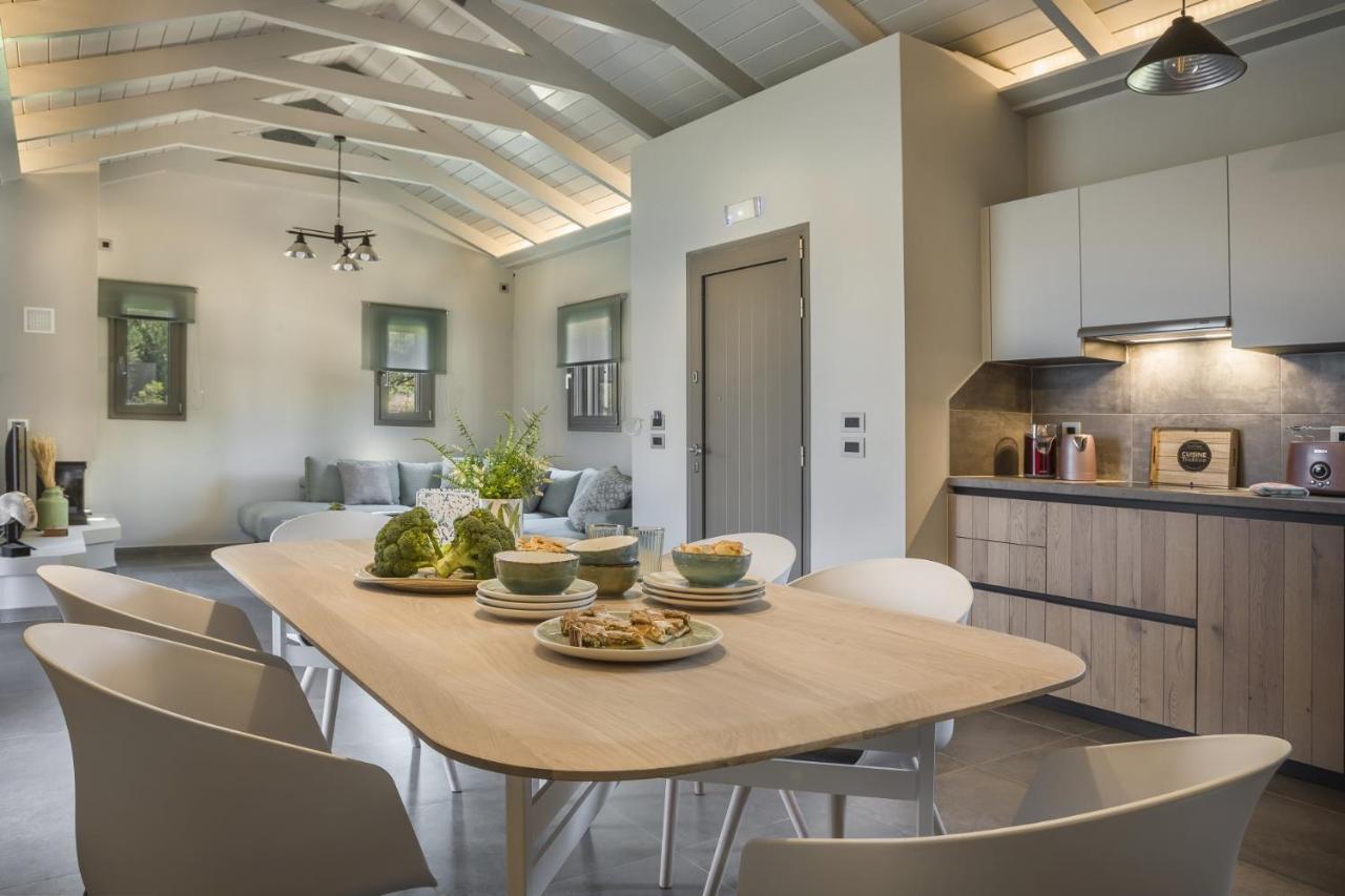 Alekos Beach Houses-Elia Villas ليكسوري المظهر الخارجي الصورة