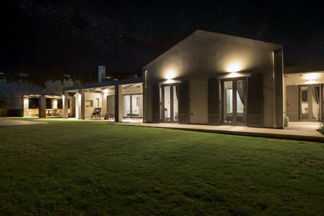 Alekos Beach Houses-Elia Villas ليكسوري المظهر الخارجي الصورة