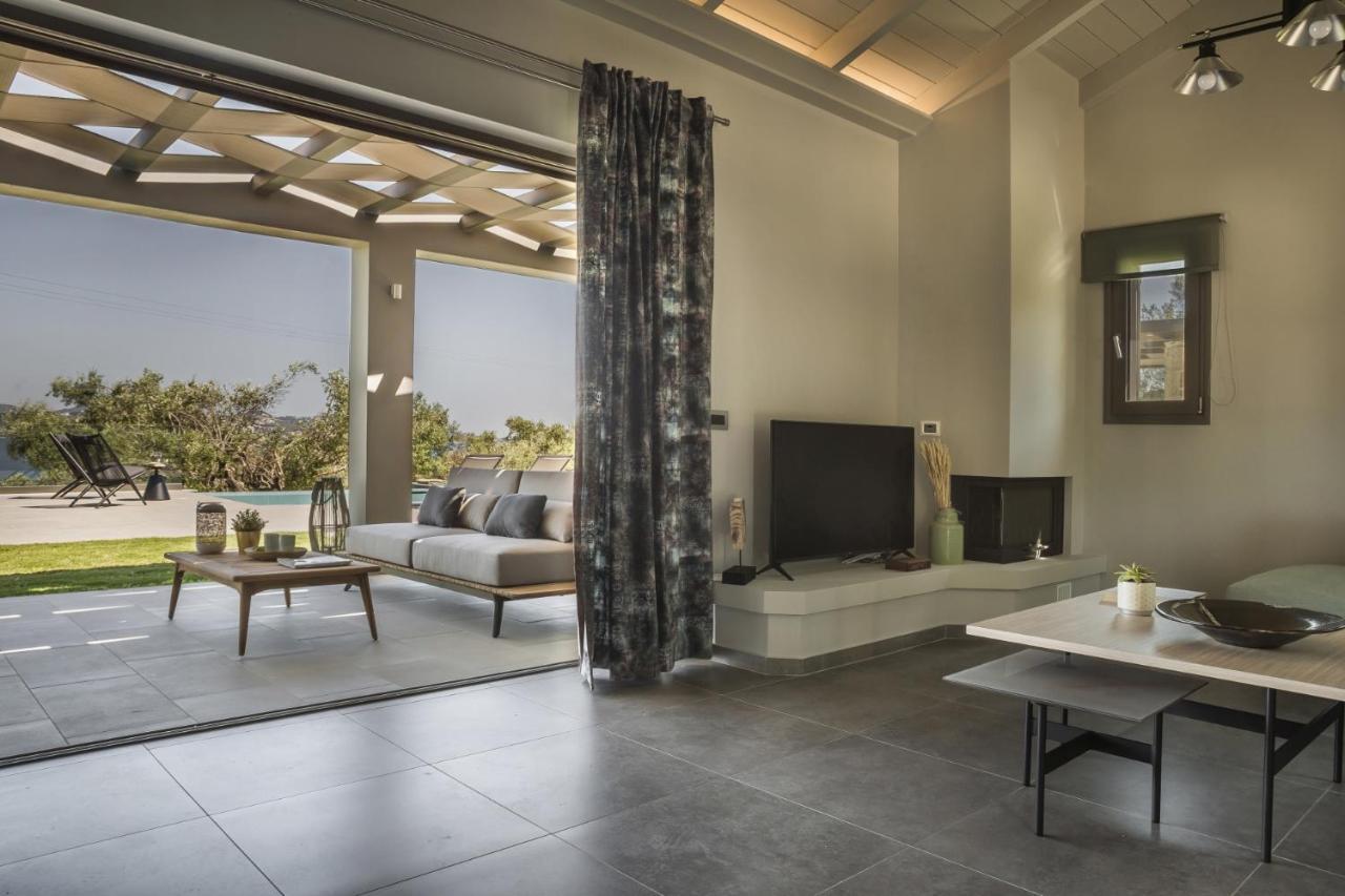 Alekos Beach Houses-Elia Villas ليكسوري المظهر الخارجي الصورة