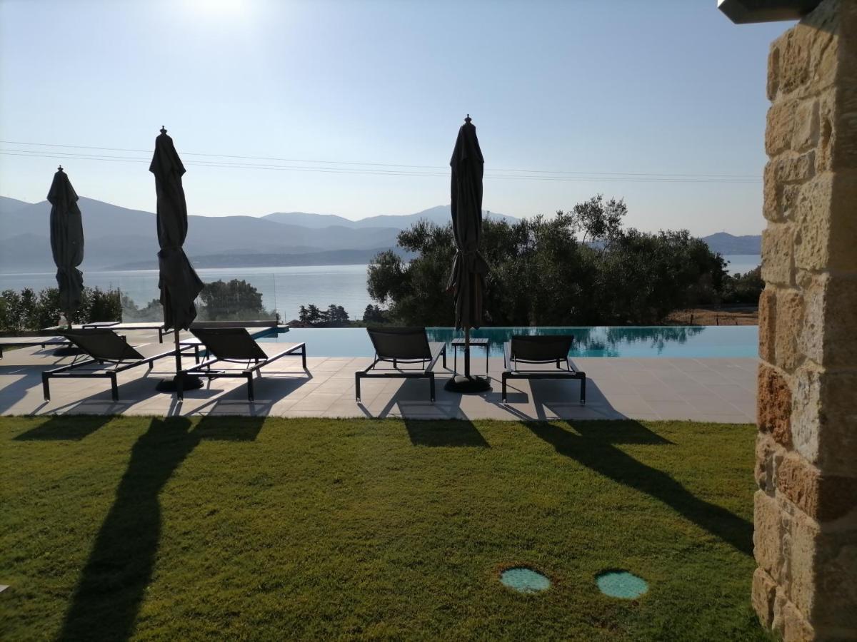 Alekos Beach Houses-Elia Villas ليكسوري المظهر الخارجي الصورة