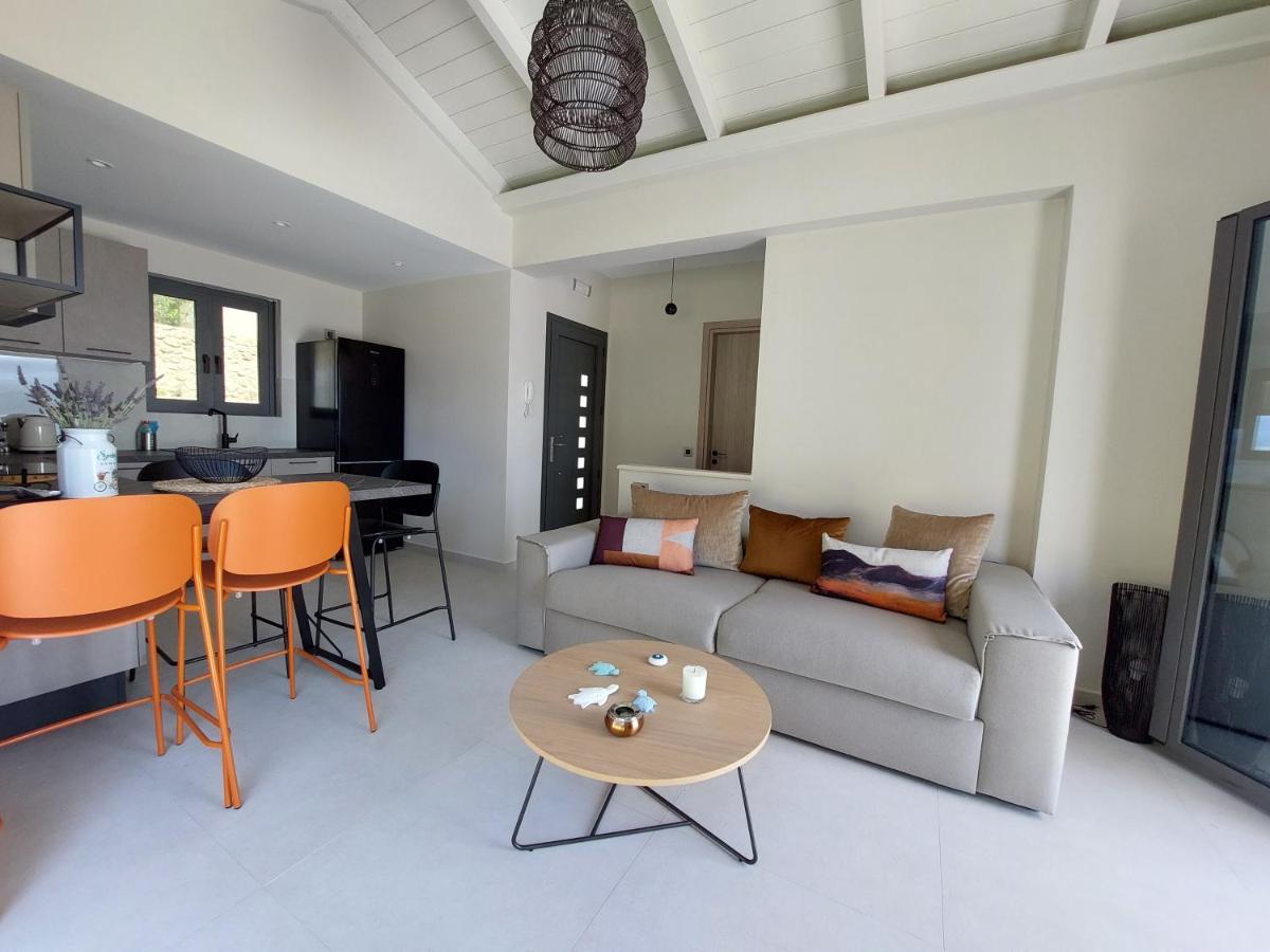 Alekos Beach Houses-Elia Villas ليكسوري المظهر الخارجي الصورة